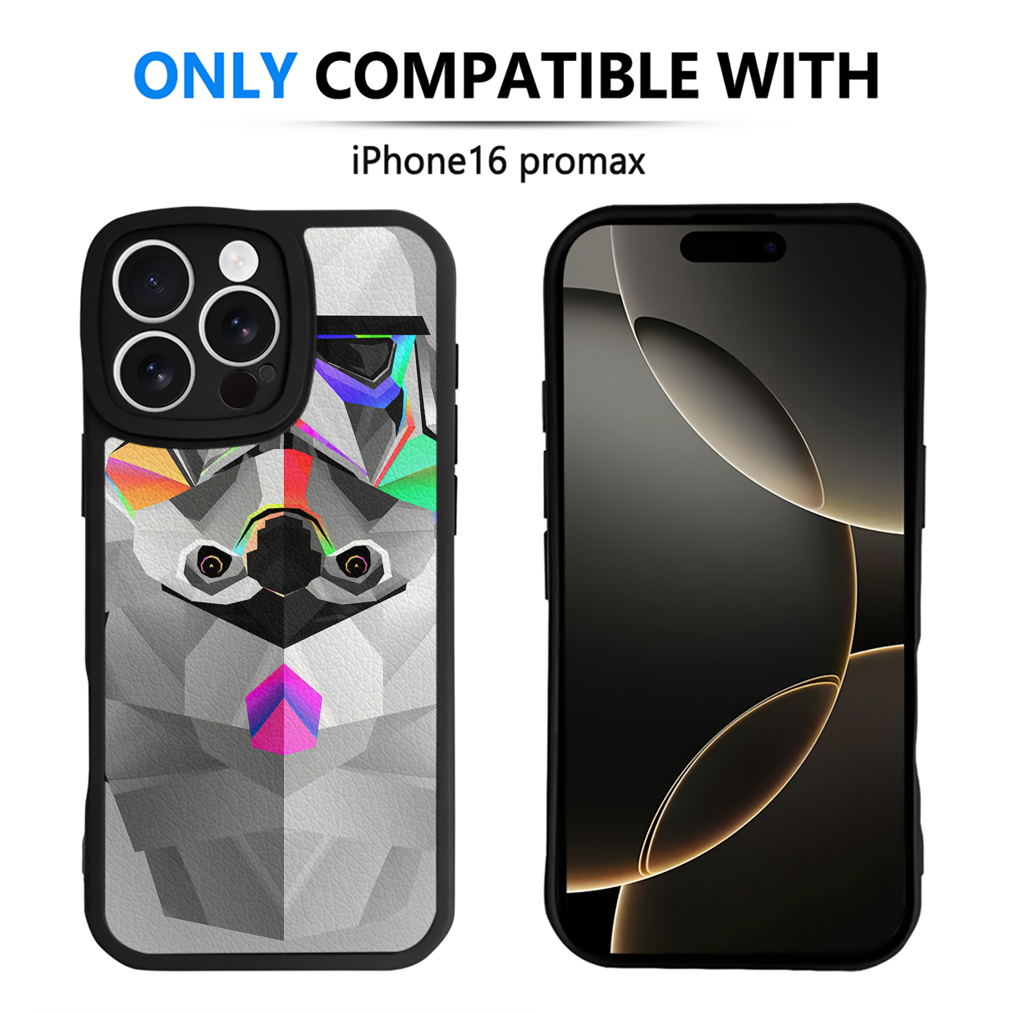 （画像用） スター・ウォーズ Star Wars 【iPhone 16シリーズ対応】シリコンスマホケース（レザー調） 材質：シリコン